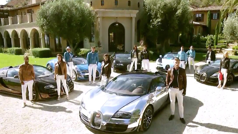 Illustration for article titled The Bugatti Lifestyle Brand Catalog Is Mega Fucking Weird